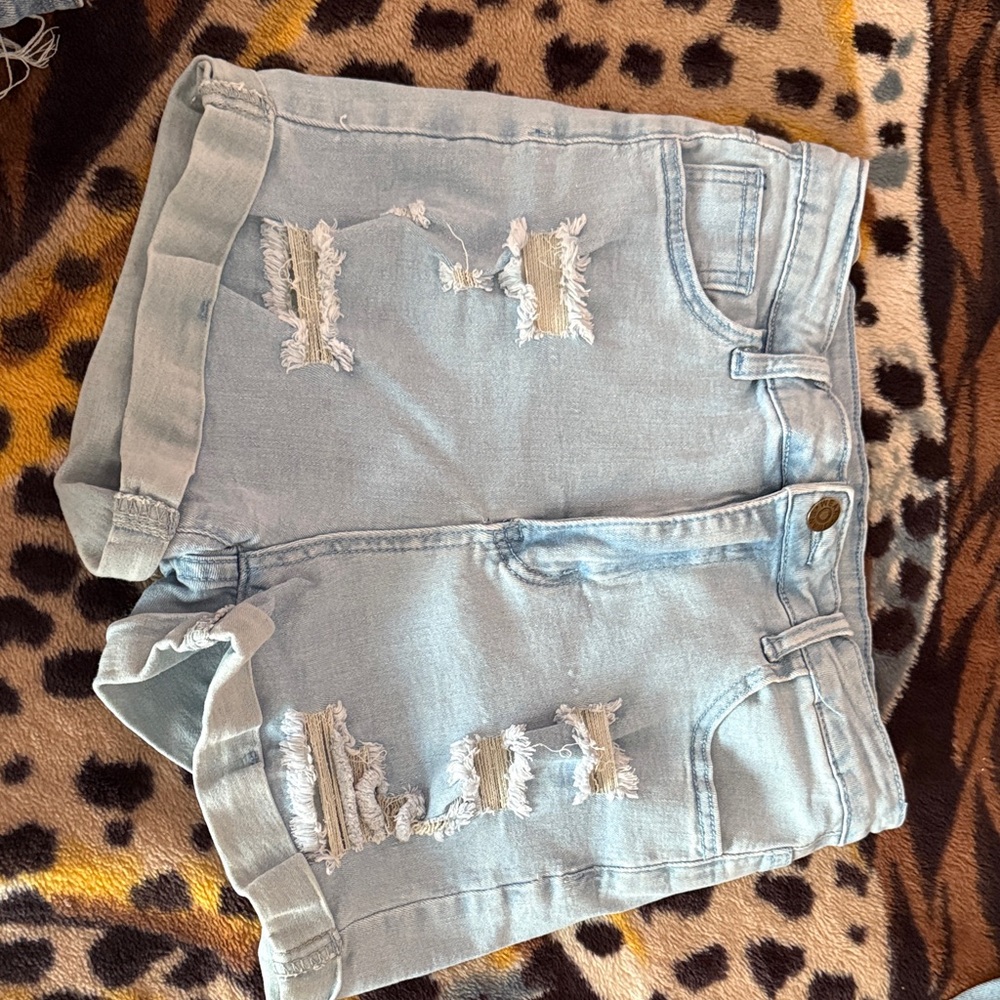 SHEIN denim shorts